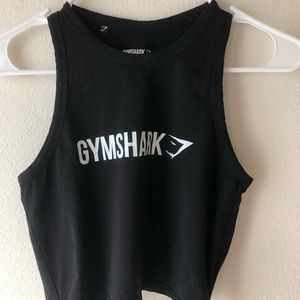 Gymshark Ribbon Top - Black